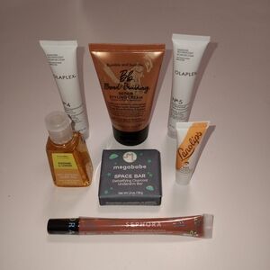 OLAPLEX, Bumble and Bumble, MEGABABE, SEPHORA, Lanolips Mixed Lot Bundle 7 Items